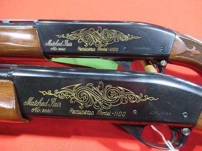 Remington Model 1100 MATCHED PAIR 28ga&410ga 25 1/2