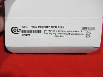Colt SAA 150th Anniversary TIER II 