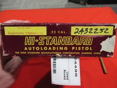 High Standard Model 104 Supermatic Citation 22LR 5 1/2