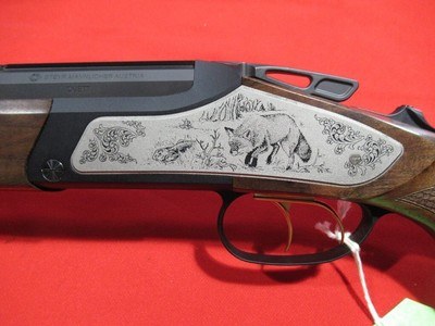 Merkel Duette Elegance 12ga/222 Remington - 23.6