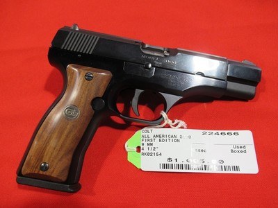 Colt All American 2000 1st Edition 9mm/4.5