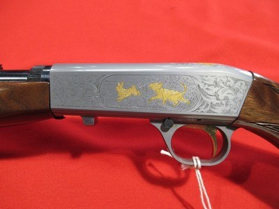 Browning SA-22 Grade VI Grey & Gold 22LR/18