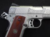 Hand Engraved Ruger SR1911 - 4 of 6