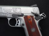 Hand Engraved Ruger SR1911 - 6 of 6
