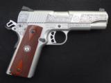Hand Engraved Ruger SR1911 - 1 of 6