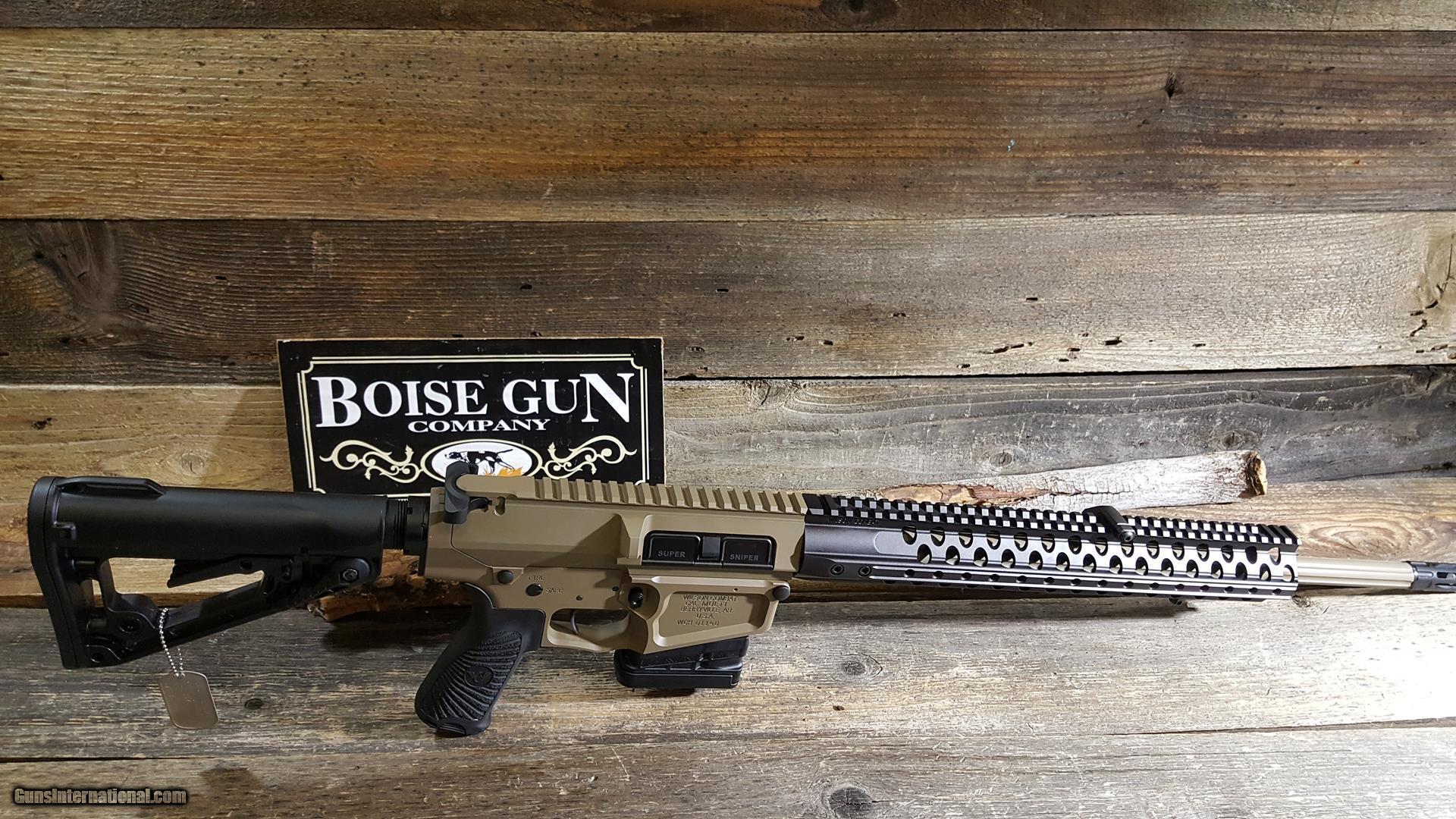 Wilson Combat Super Sniper Fluted FDE 308 WIN New