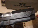 Wilson Combat EDC X9, Carry Case, 6-15rd & 2-18 rd mags, All Paperwork, Test Target, Everything Pictured, New Condition ! - 6 of 13