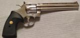 COLT PYTHON .357 MAGNUM WITH 8 INCH BRIGHT STAINLESS STEEL FINISH WITH CASE - 3 of 20