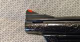 Smith & Wesson 29-2. 44 Magnum 4" with S Serial #, Engraved 3t,s in a Custom Box!! - 16 of 22