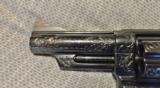Smith & Wesson 29-2. 44 Magnum 4" with S Serial #, Engraved 3t,s in a Custom Box!! - 15 of 22