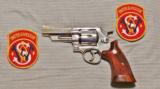 Smith & Wesson 27-2 Nickel .357 Magnum 4" Barrel - 1 of 16