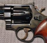 Smith & Wesson Pre 27 5 Screw .357 Magnum with Presentation Coke Bottle Grips - 5 of 19