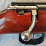 Anshutz 1518 .22 Magnum with a Double Set Trigger and Horn Fore End Cap - 11 of 21