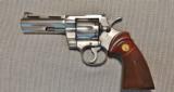 4" Stainless Colt Python .357 Magnum - 1 of 12