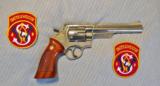 Smith & Wesson 29-2 Nickel 6 Inch .44 Magnum with Wood Presentation Box! - 1 of 20