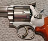Smith & Wesson Stainless Model 686 6" No Dash .357 Magnum w Case - 10 of 21