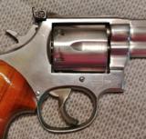 Smith & Wesson Stainless Model 686 6" No Dash .357 Magnum w Case - 11 of 21