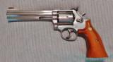 Smith & Wesson Stainless Model 686 6" No Dash .357 Magnum w Case - 4 of 21