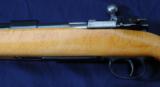 Mauser 98 custom chambered in .30-06 with Birdseye maple stock - 5 of 15