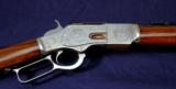 Pair of engraved 1873 Winchester copies by Armsport Both as and new unfired sold as pair.
- 6 of 8