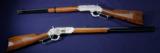 Pair of engraved 1873 Winchester copies by Armsport Both as and new unfired sold as pair.
- 1 of 8