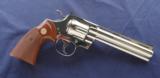 Colt Python Nickel chambered in .357mag and manufactured in 1976.
- 1 of 6