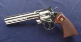 Colt Python Nickel chambered in .357mag and manufactured in 1976.
- 6 of 6