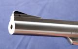 Colt Trooper MK III Brushed E- Nickel Chambered in .22lr with Colt knife
and Colt belt buckle - 5 of 7