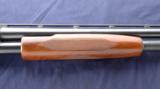 Winchester Model 12
chambered in 12ga
and manufactured in 1958 barrel cut to 27