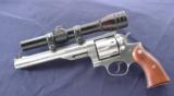 Ruger Redhawk chambered in .41 mag.with a Redfield scope. - 6 of 6