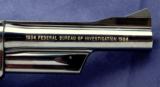 Smith and Wesson Model 27-3 FBI commemorative edition, chambered in 357 magnum - 2 of 9