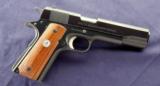 Colt MK IV / Series 70 Government Model chambered in 9mm Luger and manufactured in 1972. - 1 of 6