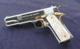 Rock Island Armory 1911A1 chambered in .38 Super. with hard chrome finish. - 5 of 5