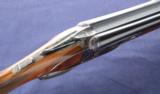 Parker Reproduction DHE chambered in 28ga 2-3/4” two barrel set with factory Leather case with outer sleeve. - 6 of 14