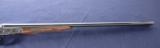 Parker Reproduction DHE chambered in 28ga 2-3/4” two barrel set with factory Leather case with outer sleeve. - 9 of 14