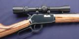 Winchester 9422 chambered in .22 lr. 2.5 X 7 Weaver and laminated wood stock. - 5 of 11