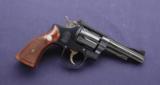 Smith & Wesson K38 Combat Master Piece , chambered in .38 spl and manufactured in 1952. - 1 of 6
