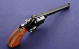 Smith & Wesson Model 14-3 K-38 Masterpiece chambered in .38 spl and manufactured in 1971. - 2 of 6