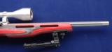 Ruger custom 10/22 silver chambered in .22 lr. - 6 of 9