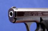 Heckler & Koch P7 PSP chambered in 9mm and manufactured 1979 or 80. - 4 of 7
