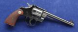 Colt Officers Model, chambered in .22 lr and was manufactures in 1941. - 2 of 8