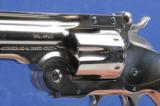 Uberti Nickel Schofield #2 chambered in .45 Colt. with its factory box and paper work. - 4 of 6
