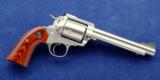 Ruger Stainless steel Bisley Super Blackhawk, chambered in .454 Casull and is Brand New. - 1 of 6