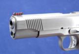 Dan Wesson PM-9 Stainless Steel Commander size Bob tail 1911 chambered in 9mm. - 4 of 5