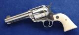 Ruger Vaquero chambered in .45 Lc. and manufactured in 1995 un-fired in its factory box. - 7 of 9