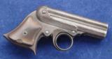 Remington Elliot’s Four Shot “Ring Trigger” derringer chambered in .32 rimfire and manufactured between 1883 & 1888 - 1 of 7