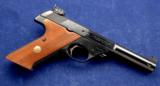 Hi-Standard Model 104 “Supermatic” Citation Bull Type chambered in .22lr. with factory box - 5 of 11