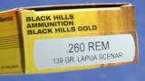 Black Hills Gold .260 rem Match 139gr LAPUA Scenar bullets - 2 of 2