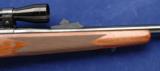 Winchester post 64 Model 70 classic Left Hand, custom barrel chambered in .350 Rem Mag.- 6 of 11