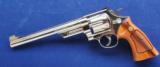 Smith & Wesson 27-2 Nickel chambered in .357mag and manufactured in 1976. - 8 of 10